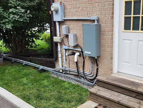 Residential electrical work